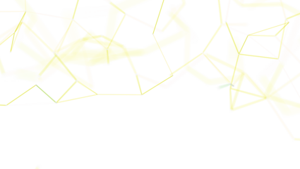 Abstract geometric design with connecting lines in light yellow against white. Perfect for technology, network, data visualization or modern des