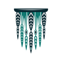 Teal and Navy Nature Inspired Icon Set Nature Inspired Teal and Navy Icon Set