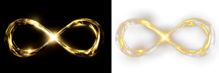 Continuous shape PNG unlimited abstract background.