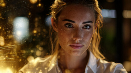 Tech Startup Vision - Founder with Data - Human-Centered AI