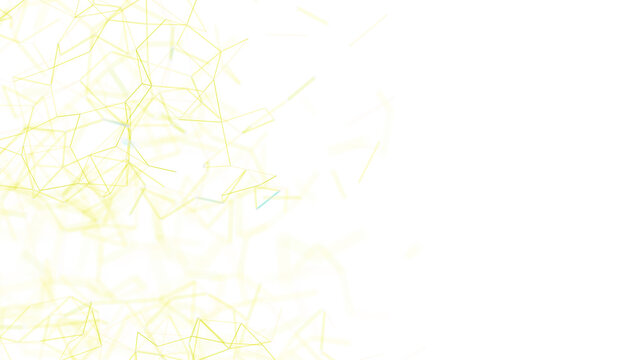 Abstract graphic of connected lines, symbolizing network, technology and communication, perfect for presentations and digital media.