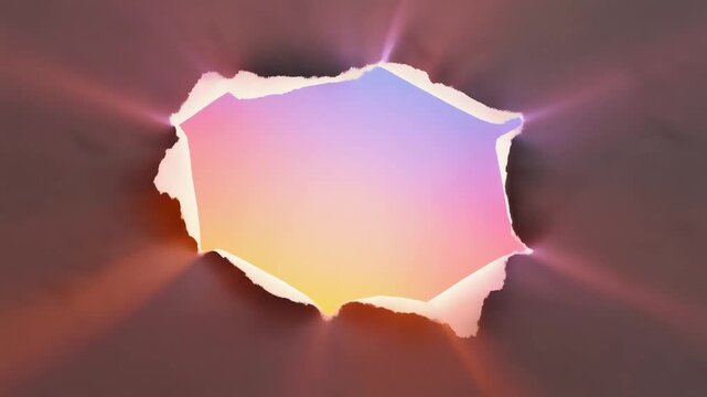 Paper Rip Gradient Transition Background