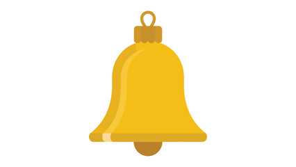 Golden Bell: A radiant golden bell, its form exuding a sense of festivity and occasion, ready to announce a significant moment or gathering.
