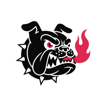 Adorable Black White Cartoon domestik animals mascotes dog cat cow bulldog korgi dino Vector Art	