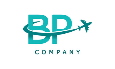 Creative BP Letter Design Logo