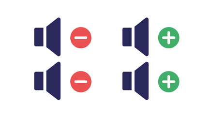 Fototapeta premium Two simple electric fans one blue and one red are displayed