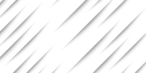 Abstract white and gray color background texture with diagonal lines. Abstract geometric white and gray color background. Vector Design layout of shape paper cut. Gradient stripes layers. Vector EPS10