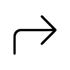 Simple share icon with arrow sign line art vector. Share icon for social media, Ui, Ux, app and web uses. Vector illustration.