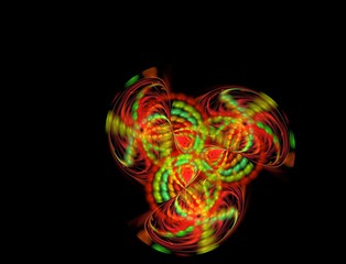 Imaginatory fractal abstract background Image