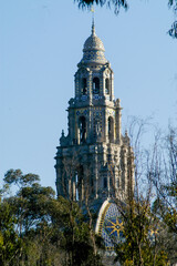 California Tower, Balboa Park, San Diego, California, USA