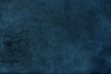 Beautiful blue background with leather texture