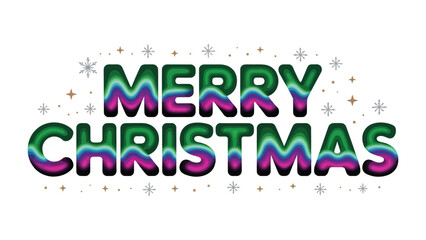 Festive Season's Greetings: A vibrant Merry Christmas message. This design captures the spirit of the festive season with a modern twist.