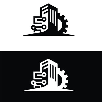 vector illustration of an old house