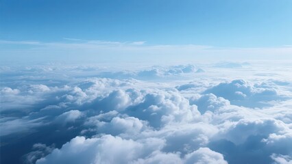 Fototapeta premium The sea of clouds surges among the mountains, shrouded in mist like a fairyland, showing the magnificent and ethereal beauty of natural landscapes. 