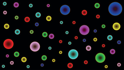 Vector Y2K Hologram 3D Abstract Liquid Surfaces Collection with Cosmic Mystic Light Elements, Iridescent Shiny Fluid Textures, Neon Space Icons, and Bright Rainbow Color Circles for Futuristic Digital