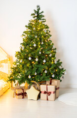 Arbol de navidad decorada