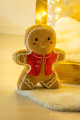 Galleta de jengibre de peluche