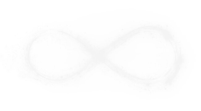 Boundless infinity PNG curve loop illustration with creative symbol, isolated design, and abstract vector.