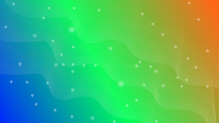 abstract tech network connection dots. Geometric background with abstract mesh. Web. Big data. glowing winter holiday decoration vector backdrop. White background with plexus lines. Colorful abstract.