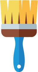 Flat design paint brush icon