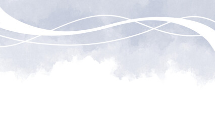 かぶせる半透明の装飾波複数ライン灰色のかげ