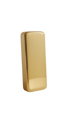 gold bar isolated