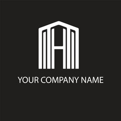 Architecture company unique logo design