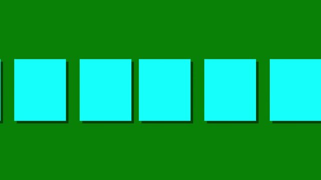 Paper Blank Mock Up. Branding Identify, Business Cards or Magazine pages.(Flat lay Animation) 4k video concept.