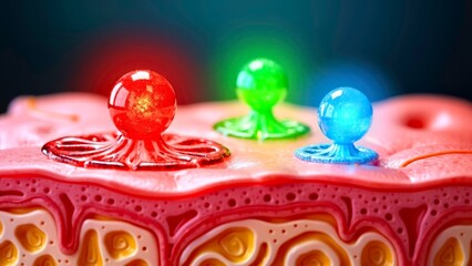 Technology component group art scene