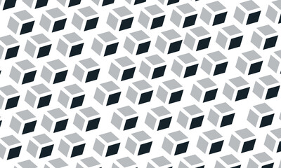 Geometric Vector Pattern - stock illustration Seamless vector design.