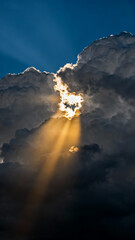 sunrise in the mountains