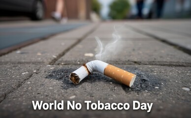 Discarded Cigarette Butt: Reminder of Tobacco Harm