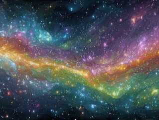 Visualizing cause-and-effect networks in politics and economics through a vibrant data map