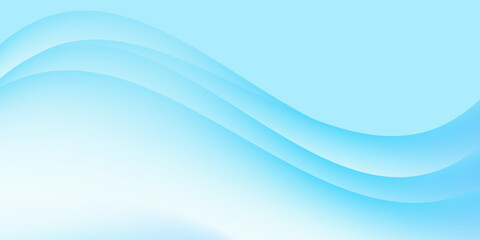 Abstract clear blue sky. Pastel rainbow. Light blue, pink and yellow color vector banner. Pastel gradient sky pattern.  modern