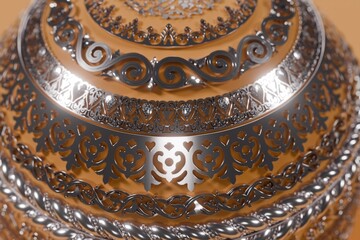 antique silver jewelry box