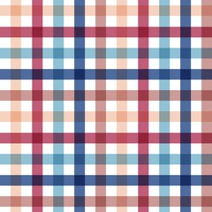 red and white checkered tablecloth