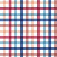 red and white checkered tablecloth