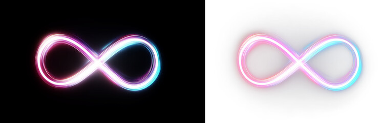 Infinite loop PNG timeless vector illustration design.