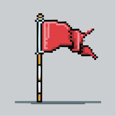 Pixel Red Flag Icon