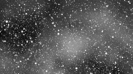 Obraz premium Commercial high-resolution photo of abstract background of glowing particles in a dark nebula.
