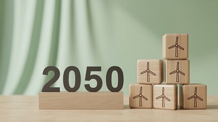 Reaching Net Zero by 2050 A Path to Sustainable Energy with Wind Power for a Cleaner, Greener Future