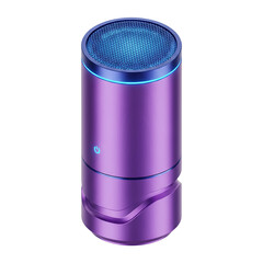 Experience immersive sound with this vibrant purple bluetooth speaker boasting crisp highs and deep bass perfect for modern homes or on the go listening