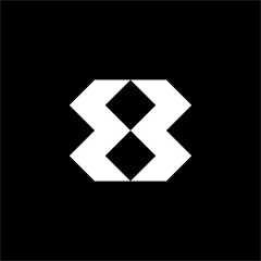 A bold, modern logo with the "EB" or "BE" motif implying connection or infinity. Suitable for professional services, engineering, and luxury lifestyle brands.