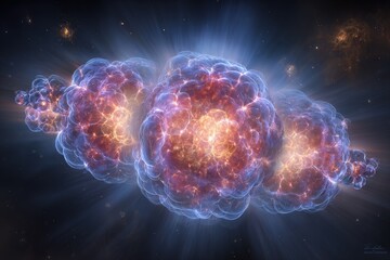 Stunning Cosmic Nebula Display In Space