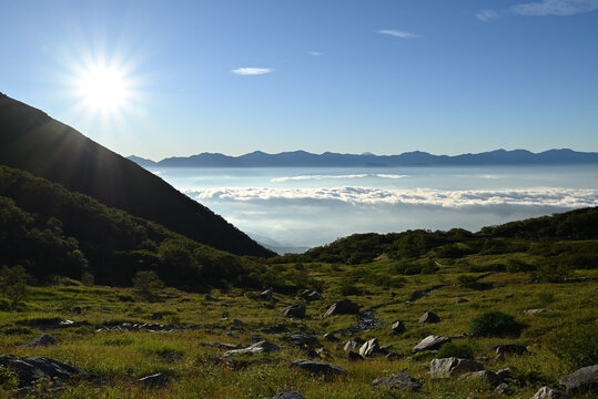 Climbing Mt. Kiso-Komagatake, Nagano, Japan