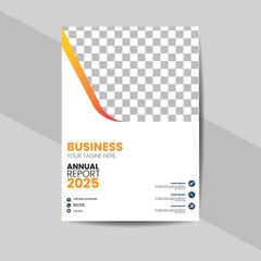 A4 format flyer or brochure for corporate business advertising vector abstract design, annual report or modern leaflet, cover or presentation corporate trendy style.