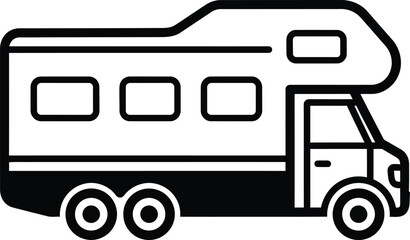 truck icon vector illustration isolated