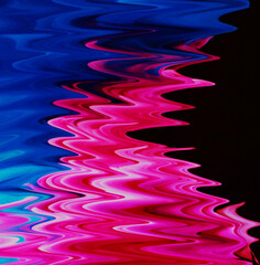 Elegant glowing digital abstract background