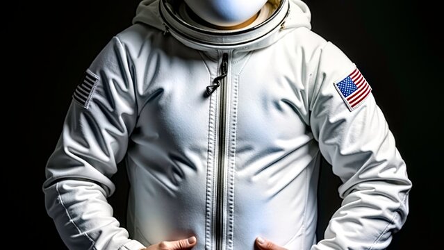 Close up of technology in spacesuits