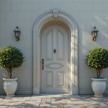 Fototapeta entrance to the house
